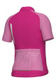 ALÉ Kurzarm Fahrradtrikot - FOLLOW ME KID - Rosa