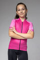 ALÉ Kurzarm Fahrradtrikot - FOLLOW ME KID - Rosa