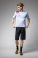 ALÉ Kurzarm Fahrradtrikot - RUGGED OFF ROAD - Blau