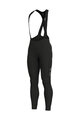 ALÉ Lange Fahrradhose mit Trägern - Schwarz