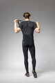 ALÉ Lange Fahrradhose mit Trägern - PRAGMA WINTER 2.0 - Schwarz