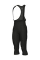 ALÉ Lange Fahrradhose mit Trägern - PRAGMA WINTER 2.0 - Schwarz