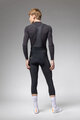 ALÉ Lange Fahrradhose mit Trägern - PRAGMA WINTER 2.0 - Schwarz