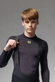 ALÉ Lange Fahrradhose mit Trägern - PRAGMA WINTER 2.0 - Schwarz