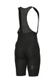 ALÉ Kurze Fahrradhose mit Trägern - PRAGMA WINTER 2.0 - Schwarz