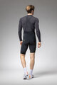 ALÉ Kurze Fahrradhose mit Trägern - PRAGMA WINTER 2.0 - Schwarz