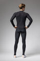 ALÉ Langarm Fahrradtrikot für den Winter - PRAGMA FONDO 3.0 - Schwarz