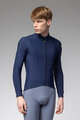 ALÉ Langarm Fahrradtrikot für den Winter - PRAGMA FONDO 3.0 - Blau