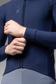 ALÉ Langarm Fahrradtrikot für den Winter - PRAGMA FONDO 3.0 - Blau