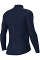 ALÉ Langarm Fahrradtrikot für den Winter - PRAGMA FONDO 3.0 - Blau