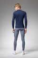 ALÉ Langarm Fahrradtrikot für den Winter - PRAGMA FONDO 3.0 - Blau