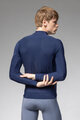 ALÉ Langarm Fahrradtrikot für den Winter - PRAGMA FONDO 3.0 - Blau