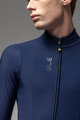 ALÉ Langarm Fahrradtrikot für den Winter - PRAGMA FONDO 3.0 - Blau