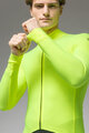 ALÉ Langarm Fahrradtrikot für den Winter - PRAGMA FONDO 3.0 - Gelb