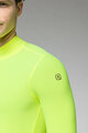 ALÉ Langarm Fahrradtrikot für den Winter - PRAGMA FONDO 3.0 - Gelb
