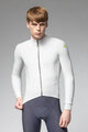 ALÉ Langarm Fahrradtrikot für den Winter - PRAGMA FONDO 3.0 - Weiß