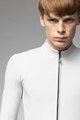 ALÉ Langarm Fahrradtrikot für den Winter - PRAGMA FONDO 3.0 - Weiß