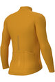 ALÉ Langarm Fahrradtrikot für den Winter - PRAGMA FONDO 3.0 - Gelb