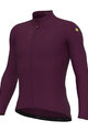 ALÉ Langarm Fahrradtrikot für den Winter - PRAGMA FONDO 3.0 - Lila