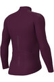 ALÉ Langarm Fahrradtrikot für den Winter - PRAGMA FONDO 3.0 - Lila