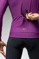 ALÉ Langarm Fahrradtrikot für den Winter - PRAGMA FONDO 3.0 - Lila