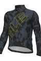 ALÉ Langarm Fahrradtrikot für den Winter - PRAGMA SCHEMA - Schwarz