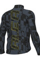 ALÉ Langarm Fahrradtrikot für den Winter - PRAGMA SCHEMA - Schwarz