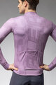 ALÉ Langarm Fahrradtrikot für den Winter - PRAGMA SCHEMA - Lila