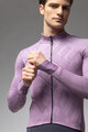 ALÉ Langarm Fahrradtrikot für den Winter - PRAGMA SCHEMA - Lila