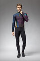 ALÉ Langarm Fahrradtrikot für den Winter - PRAGMA ZANZIBAR - Schwarz/mehrfarbig