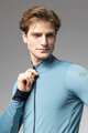 ALÉ Winddichte Fahrradjacke - PRAGMA FONDO 3.0 - Hellblau/Schwarz