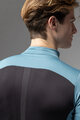 ALÉ Winddichte Fahrradjacke - PRAGMA FONDO 3.0 - Hellblau/Schwarz