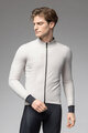 ALÉ Winddichte Fahrradjacke - PRAGMA FONDO 3.0 - Weiß/Schwarz