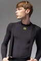 ALÉ Lange Fahrradhose mit Trägern - R-EV1 CLIMA WARM PLUS 2.0 - Schwarz