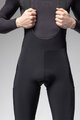 ALÉ Lange Fahrradhose mit Trägern - STONES CARGO 2.0 - Schwarz