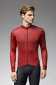 ALÉ Langarm Fahrradtrikot für den Winter - PR-E FOLLOW ME 2.0 - Rot