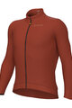 ALÉ Langarm Fahrradtrikot für den Winter - PR-E FOLLOW ME 2.0 - Braun