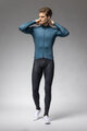 ALÉ Langarm Fahrradtrikot für den Winter - PR-E FOLLOW ME 2.0 - Blau