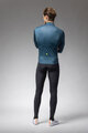 ALÉ Langarm Fahrradtrikot für den Winter - PR-E FOLLOW ME 2.0 - Blau
