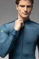 ALÉ Langarm Fahrradtrikot für den Winter - PR-E FOLLOW ME 2.0 - Blau