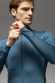 ALÉ Langarm Fahrradtrikot für den Winter - PR-E FOLLOW ME 2.0 - Blau