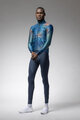 ALÉ Fahrrad-Thermojacke - PR-E TRACCIA - Blau