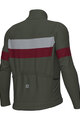 ALÉ Langarm Fahrradtrikot für den Winter - WOOL LINE - Grau