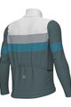 ALÉ Langarm Fahrradtrikot für den Winter - WOOL LINE - Blau/Grau