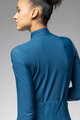 ALÉ Langarm Fahrradtrikot für den Winter - PRAGMA FONDO 3.0 LADY - Blau