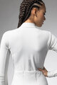ALÉ Langarm Fahrradtrikot für den Winter - PRAGMA FONDO 3.0 LADY - Weiß