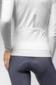 ALÉ Langarm Fahrradtrikot für den Winter - PRAGMA FONDO 3.0 LADY - Weiß