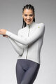 ALÉ Langarm Fahrradtrikot für den Winter - PRAGMA FONDO 3.0 LADY - Weiß
