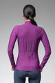 ALÉ Langarm Fahrradtrikot für den Winter - PRAGMA FONDO 3.0 LADY - Lila