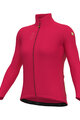 ALÉ Langarm Fahrradtrikot für den Winter - PRAGMA FONDO 3.0 LADY - Rot